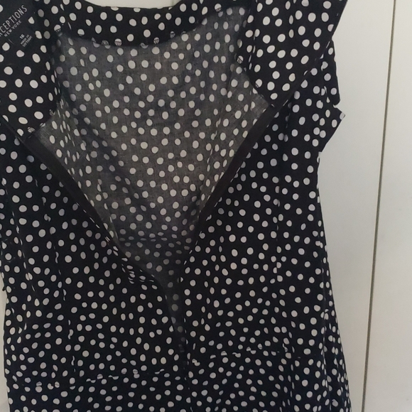 Dress black & white dot - Picture 2 of 4